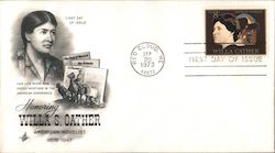 Willa S Cather American Novelist First Day Cover