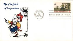 Rise of the Spirit of Independence 1733 First Day Covers First Day Cover First Day Cover First Day Cover