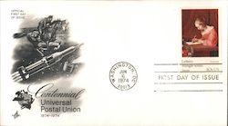 Centennial Universal Postal Union 1874-1974 First Day Cover