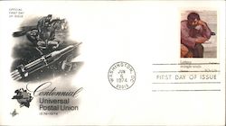 Centennial Universal Postal Union 1874-1974 First Day Cover