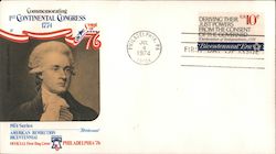 1st Continental Congress 1774 First Day Cover