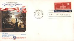 1st Continental Congress 1774 First Day Covers First Day Cover First Day Cover First Day Cover