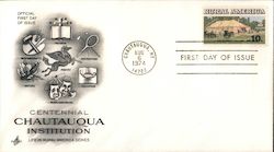 Centennial Chautauqua Institution First Day Cover