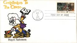 Contributers to the Cause, Haym Salomon First Day Cover