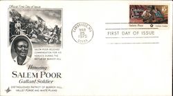 Salem Poor First Day Cover