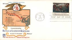 Battles of Lexington & Concord First Day Cover