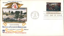 Battles of Lexington & Concord First Day Cover