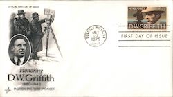 D. W. Griffith First Day Covers First Day Cover First Day Cover First Day Cover