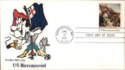 Bunker Hill 1775 US Bicentennial First Day Cover