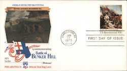 Battle of Bunker Hill First Day Covers First Day Cover First Day Cover First Day Cover