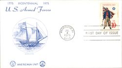 U.S. Armed Forces Americana Unit First Day Covers First Day Cover First Day Cover First Day Cover