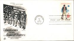 Uniforms of the Armed Forces First Day Covers First Day Cover First Day Cover First Day Cover