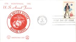 US Armed Forces Americana Unit First Day Covers First Day Cover First Day Cover First Day Cover