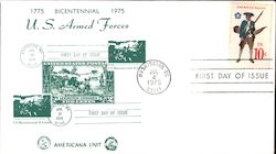 U.S. Armed Forces Americana Unit First Day Covers First Day Cover First Day Cover First Day Cover