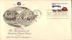 Commemorating The Bicentennial of America's Postal Service First Day Cover