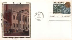 Banking First Day Cover