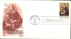 Season's Greetings Christmas 1975 First Day Cover