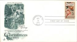 Christmas 1975 First Day Cover