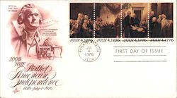 200th Year Birth of American Independence 1776 July 4 1976 First Day Cover