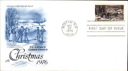 Christmas 1976 First Day Cover