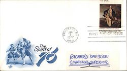 The Spirit of 76 First Day Cover