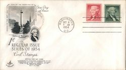 Coil Stamp, Baltimore Founding First Day Covers First Day Cover First Day Cover First Day Cover