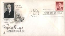 Regular Postage Woodrow WIlson First Day Covers First Day Cover First Day Cover First Day Cover