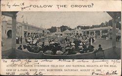 Garde D'Honneur Field Day and National Regatta, White City, 1906 Postcard