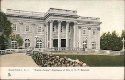 Marble Palace - Residence of Mrs. O.H.P. Belmont Newport, RI Postcard Postcard Postcard