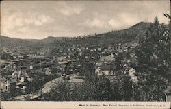 Panorama of Deadwood South Dakota Postcard Postcard Postcard