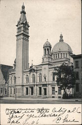 Synagogue of Keneseth Israel Postcard