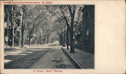 K Street South Boston, MA Postcard Postcard Postcard