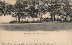 Eagle Rock, Top of Orange Mountain South Orange, NJ Postcard Postcard Postcard