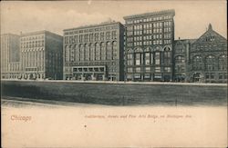 Auditorium Annex and Fine Arts Bldgs. on Michigan Ave Chicago, IL Postcard Postcard Postcard