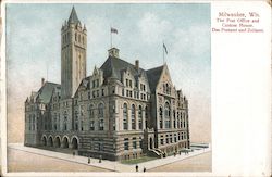 The Post Office and Custom House Postcard