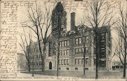 Norristown High School Pennsylvania Postcard Postcard Postcard