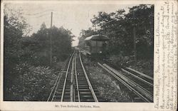 Mt. Tom Railroad Postcard