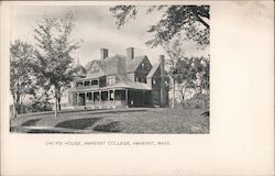 Chi Psi House, Amherst College Postcard