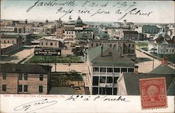 Birdseye View of Jacksonville Postcard