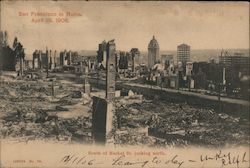 San Francisco in Ruins April 18, 1906 California 1906 San Francisco Earthquake Postcard Postcard Postcard