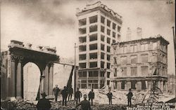 Lick House Entrance, Bullock Jones Building Postcard