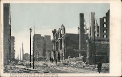 Famous Olympic Club, After the Fire Disaster of April 18, '06 San Francisco, CA Postcard Postcard Postcard