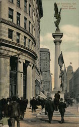 Taylor and Market Streets San Francisco, CA Postcard Postcard Postcard