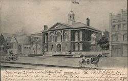 Municipal Hall Herkimer, NY Postcard Postcard Postcard