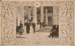 The Main Lobby Fairmount Hotel Postcard