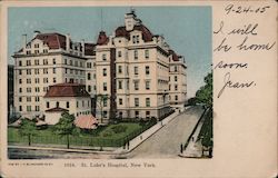 St. Luke's Hospital Postcard