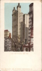 Park Row Building Postcard