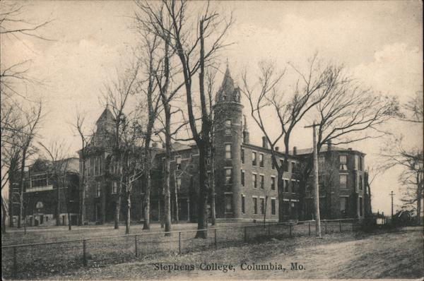 Stephens College Columbia, MO Postcard