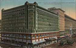 Pacific and Commercial Buildings and Emporium Postcard