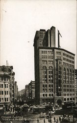 Chronicle Building, Third and Market Postcard